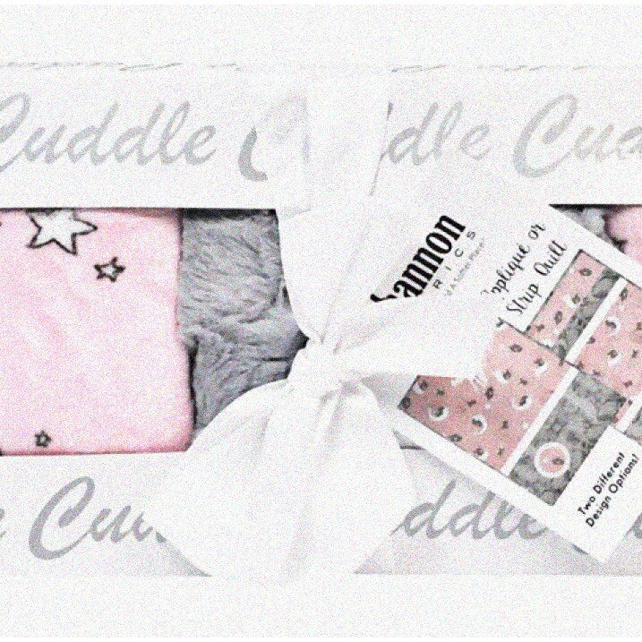 Lucky Star Blush Quilt Kit Assorted Shades 28x41 Inches
