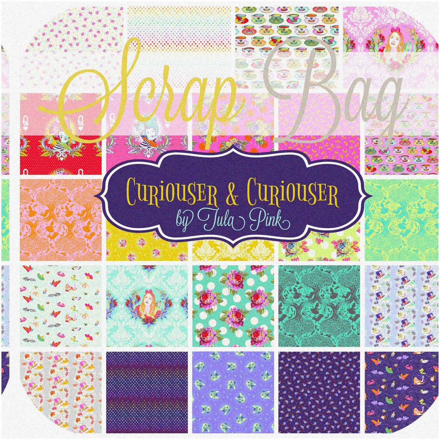 Tula Pink Enchanting Scrap Bag 2 Yards