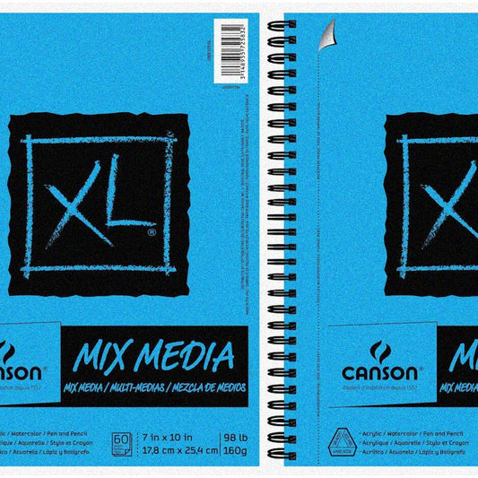 ArtisticBlend XL Mix Media Paper Pad 7x10 60 Sheets 2 Pack