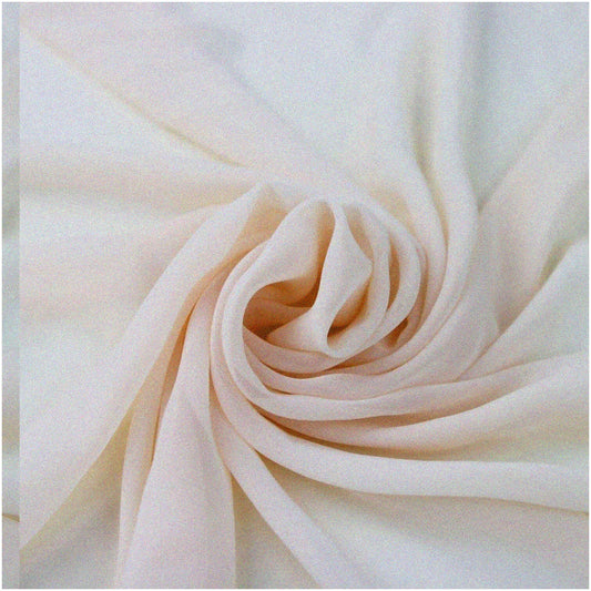 Sheer Solid Color Chiffon Fabric Roll for DIY Crafts