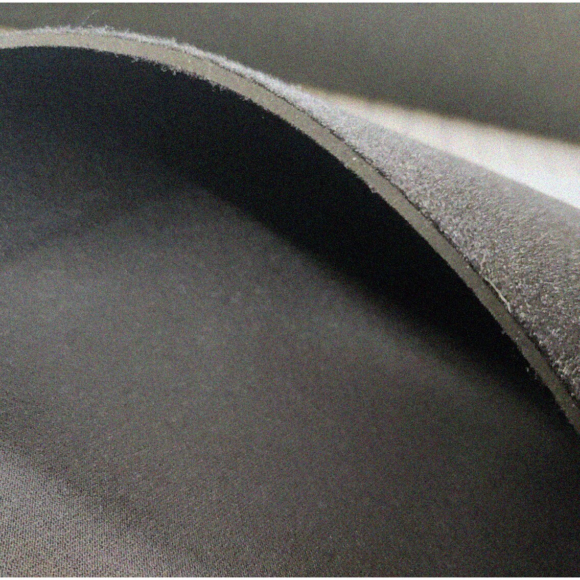 Neoprene Fabric 2mm/4mm Black 1'x4'