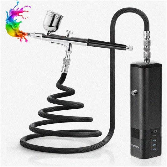 AirPro Mini Cordless Airbrush Kit Portable 32PSI