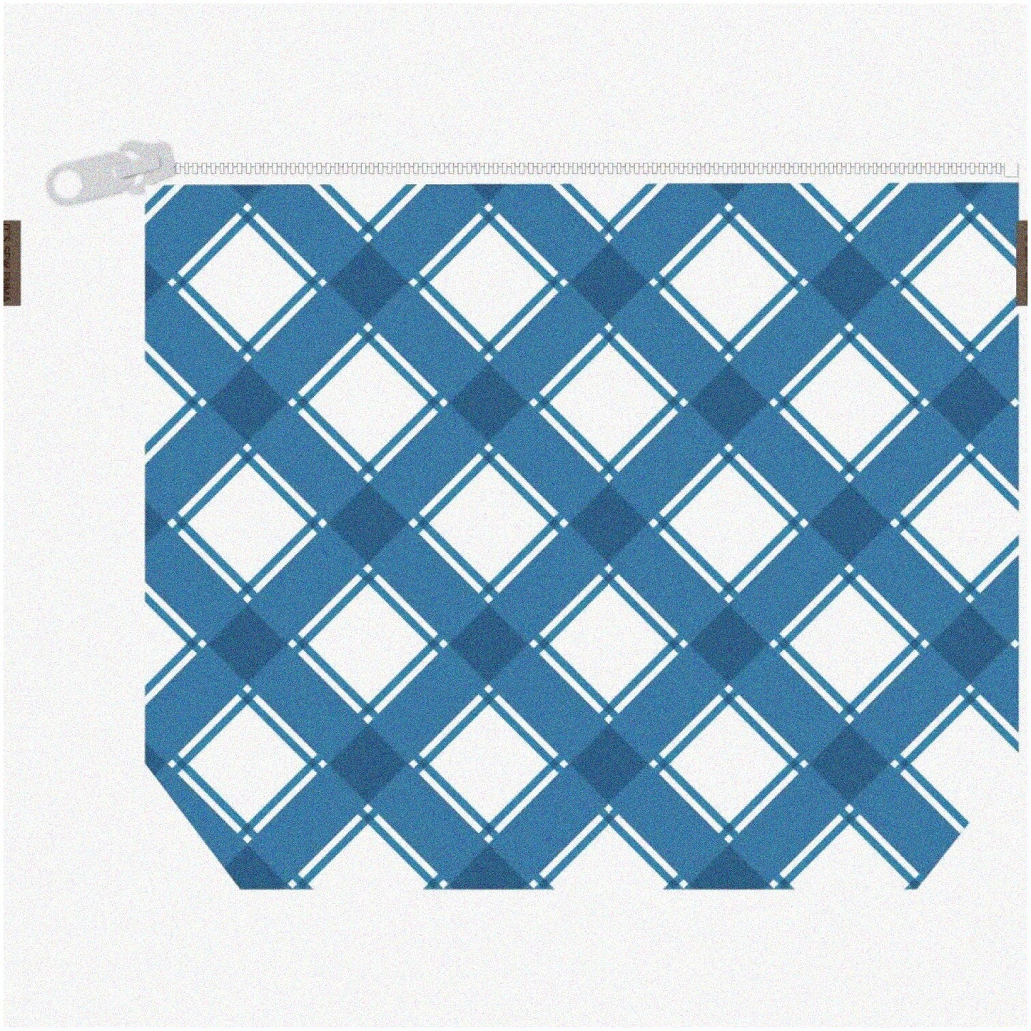 PlaidPassion Project Pouch Mesh Bag 3.25"x10"x13"