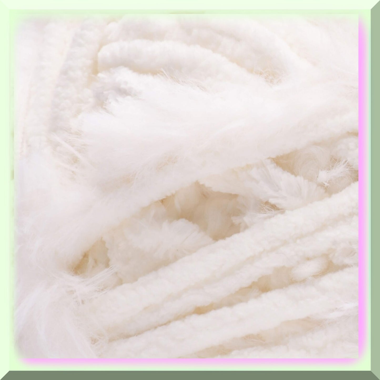 Cream Yarn - Soft, Durable, Versatile, 1 Skein