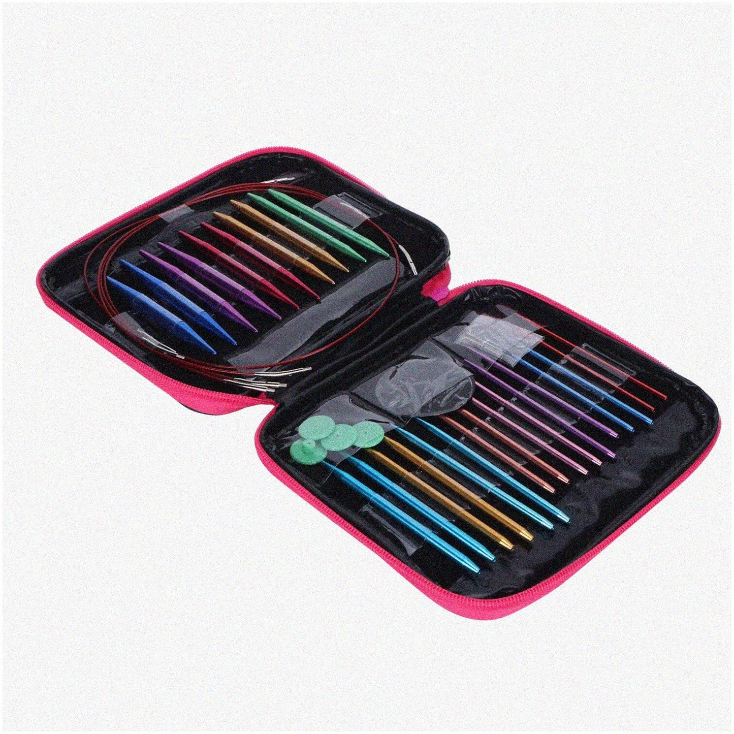 AluCraft 26-in-1 Circular Knitting Needle Set