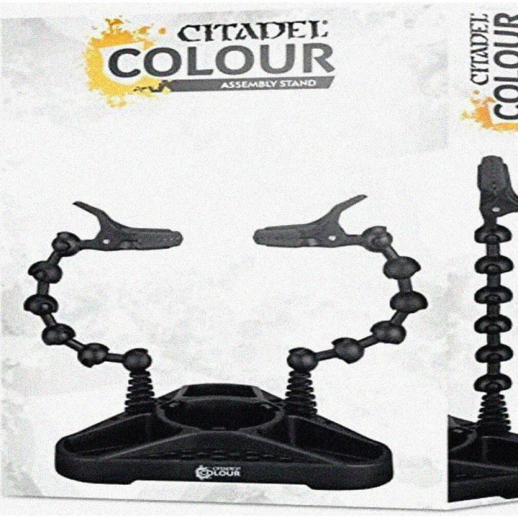 Assembly Stand for Miniatures, Adjustable, Stable, Organizing Trays
