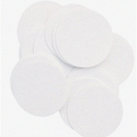 3" Ivory Felt Circles 30 Pack