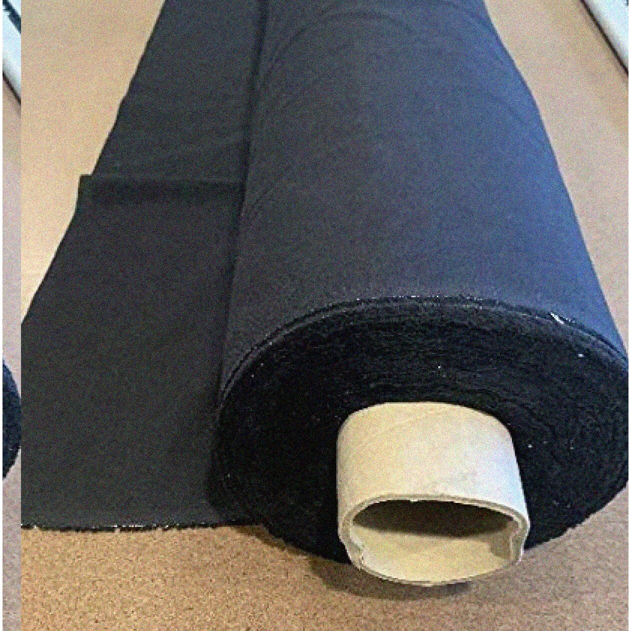 Black Cotton Muslin Fabric 60in Wide 1 Yard Cut