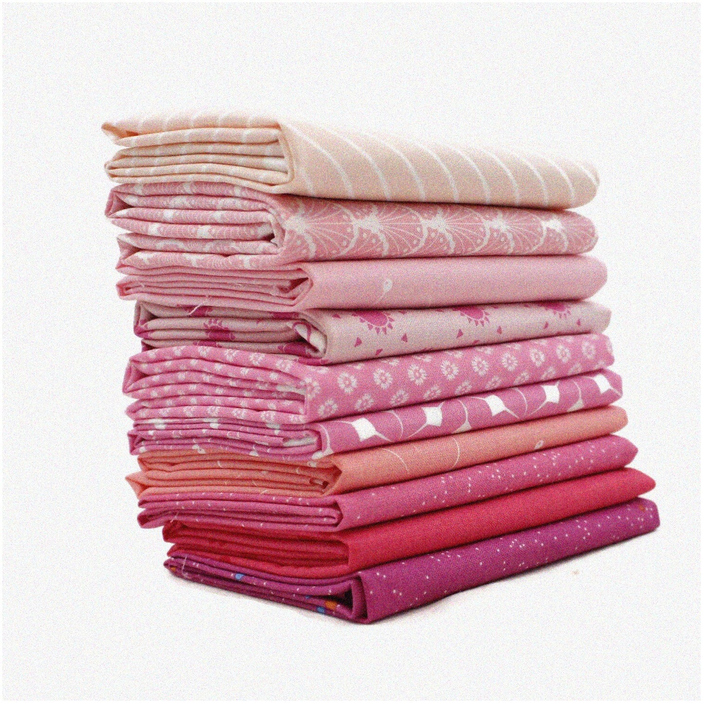 Pink Patchwork Paradise 10-Piece Fat Quarter Bundle