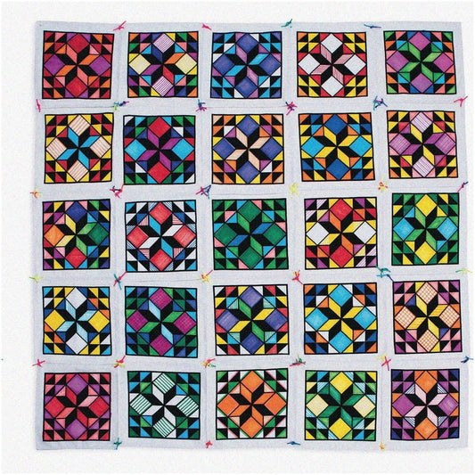 Velvet Harmony Quilt Ensemble Kit