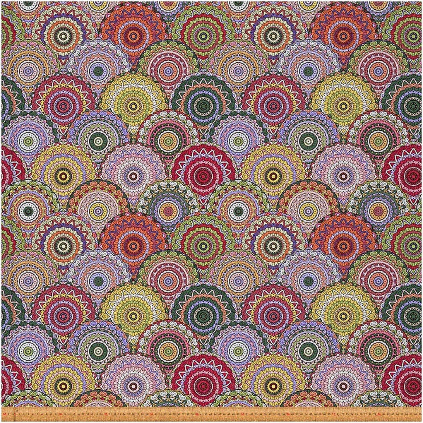 Boho Blooms Upholstery Fabric 5 Yards Colorful Floral