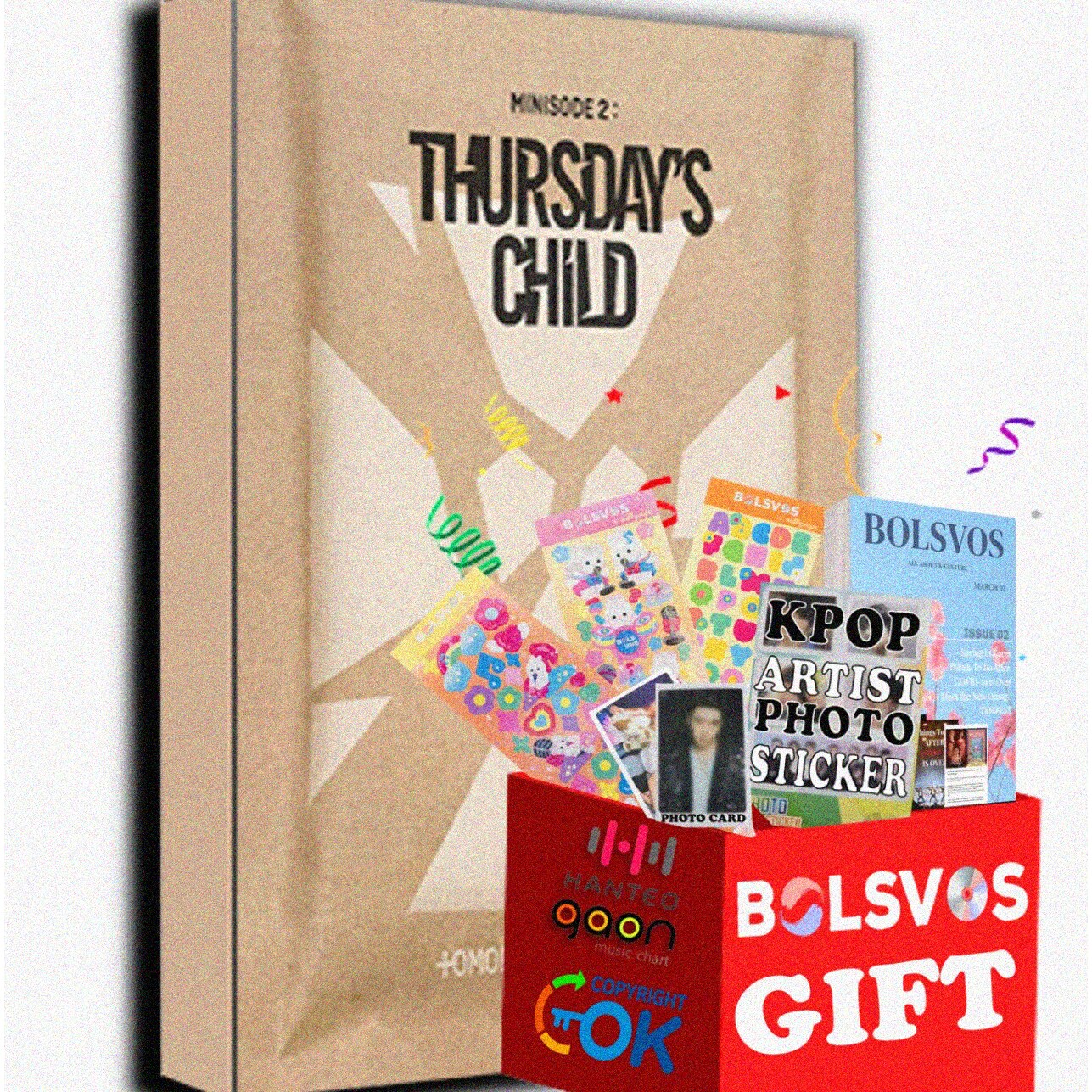 TXT Minisode 2: Thursday's Child Tear Ver. 4th Mini Album + Extra Photocards