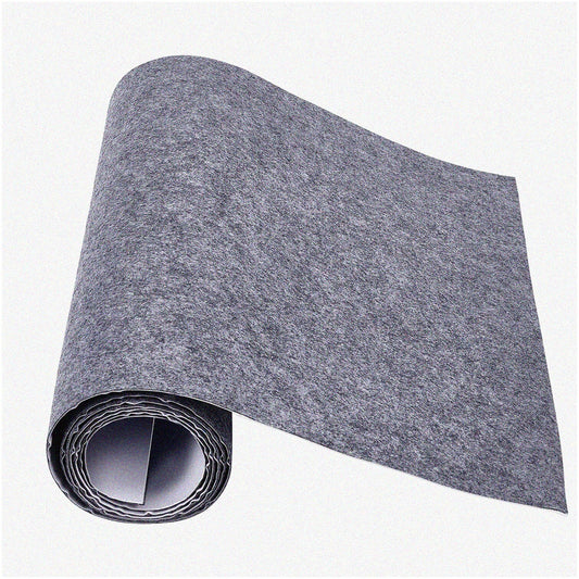 Self-Adhesive Gray Fabric Shelf Liner 1mm Thick