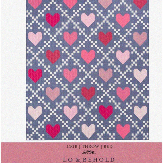 Heirloom Hearts Pattern 10 Inches Quilting Design