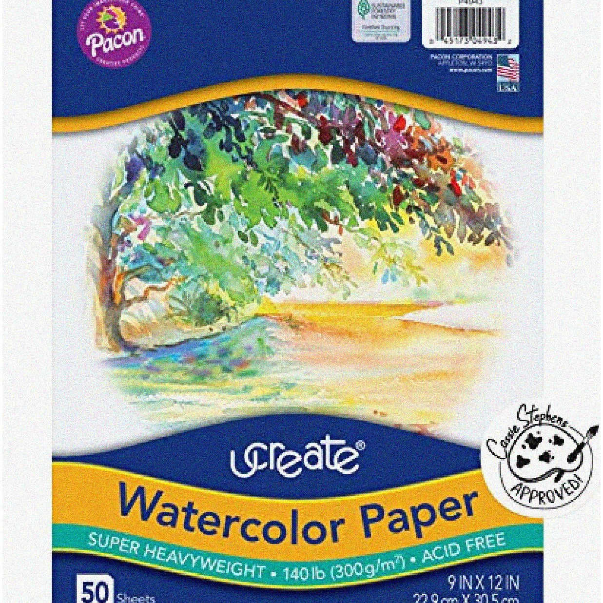 Watercolor Paper Bulk Pack 9x12 50 Sheets