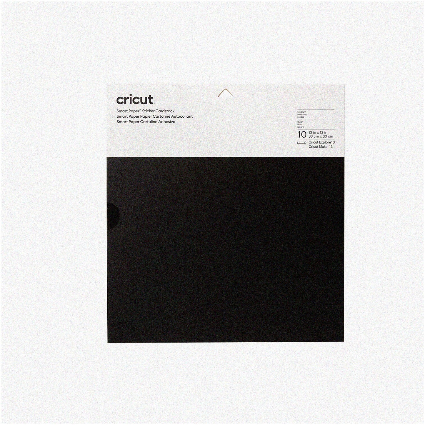ExploreStix Black Adhesive Paper 10 Sheets 13x13in