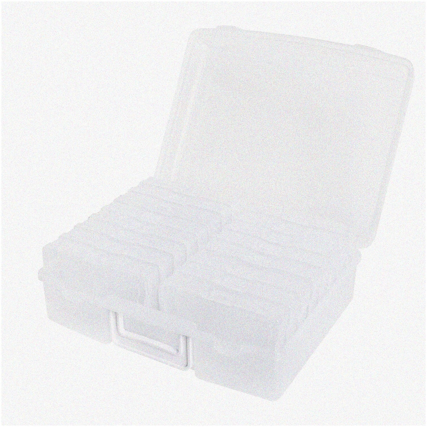 SnapSafe Photo Storage Box, Clear, 4" x 6"