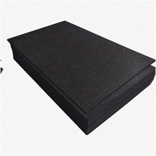 32 Pcs Felt Fabric Squares 7x11.3 Inches Black and Colors