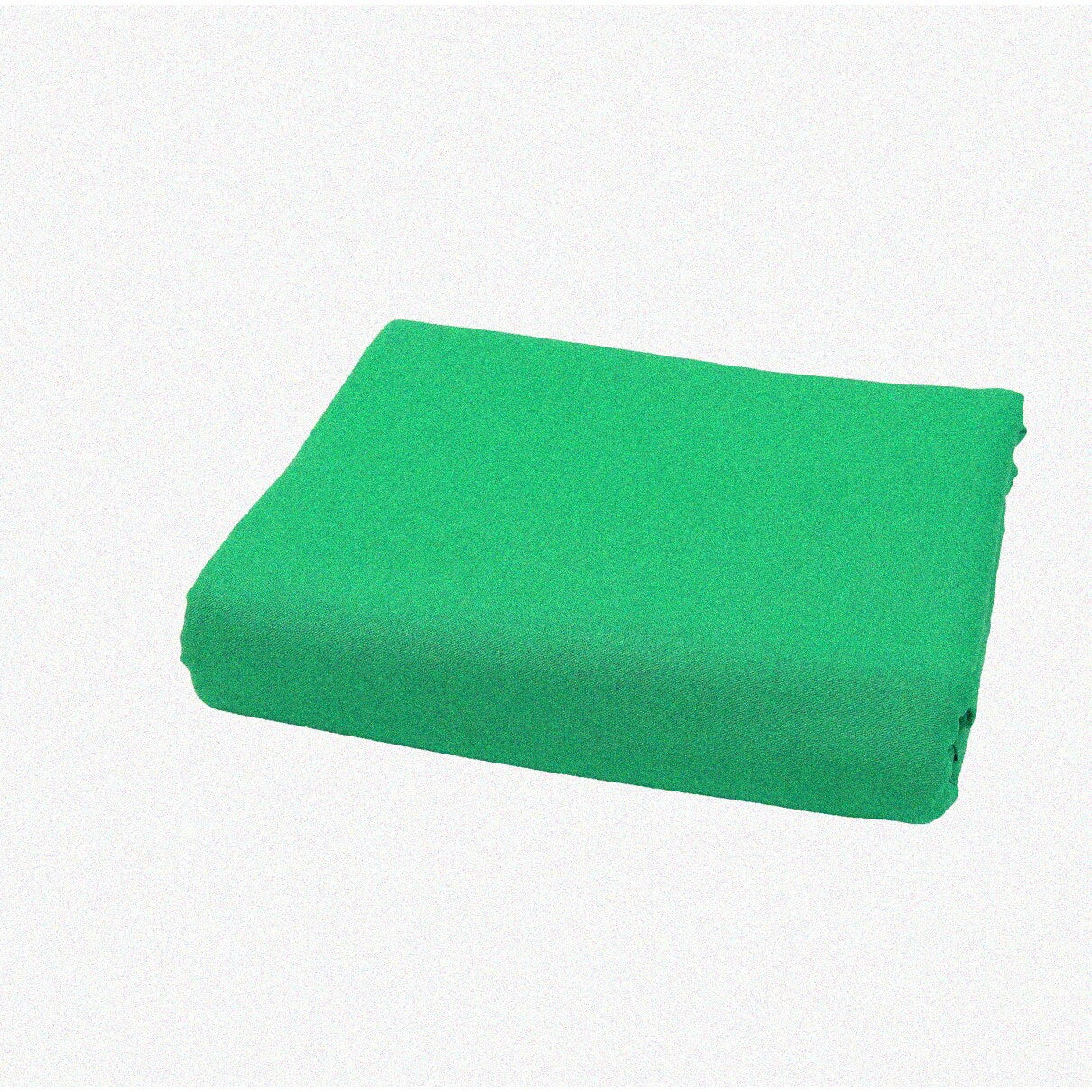 30CT Cotton Solid Fabric 3yd - Vibrant Green