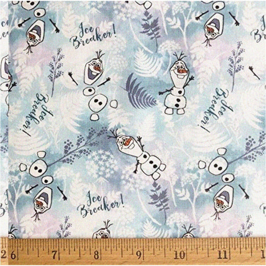 Frosty Friends Olaf Cotton Fabric 18x22 2 Pack