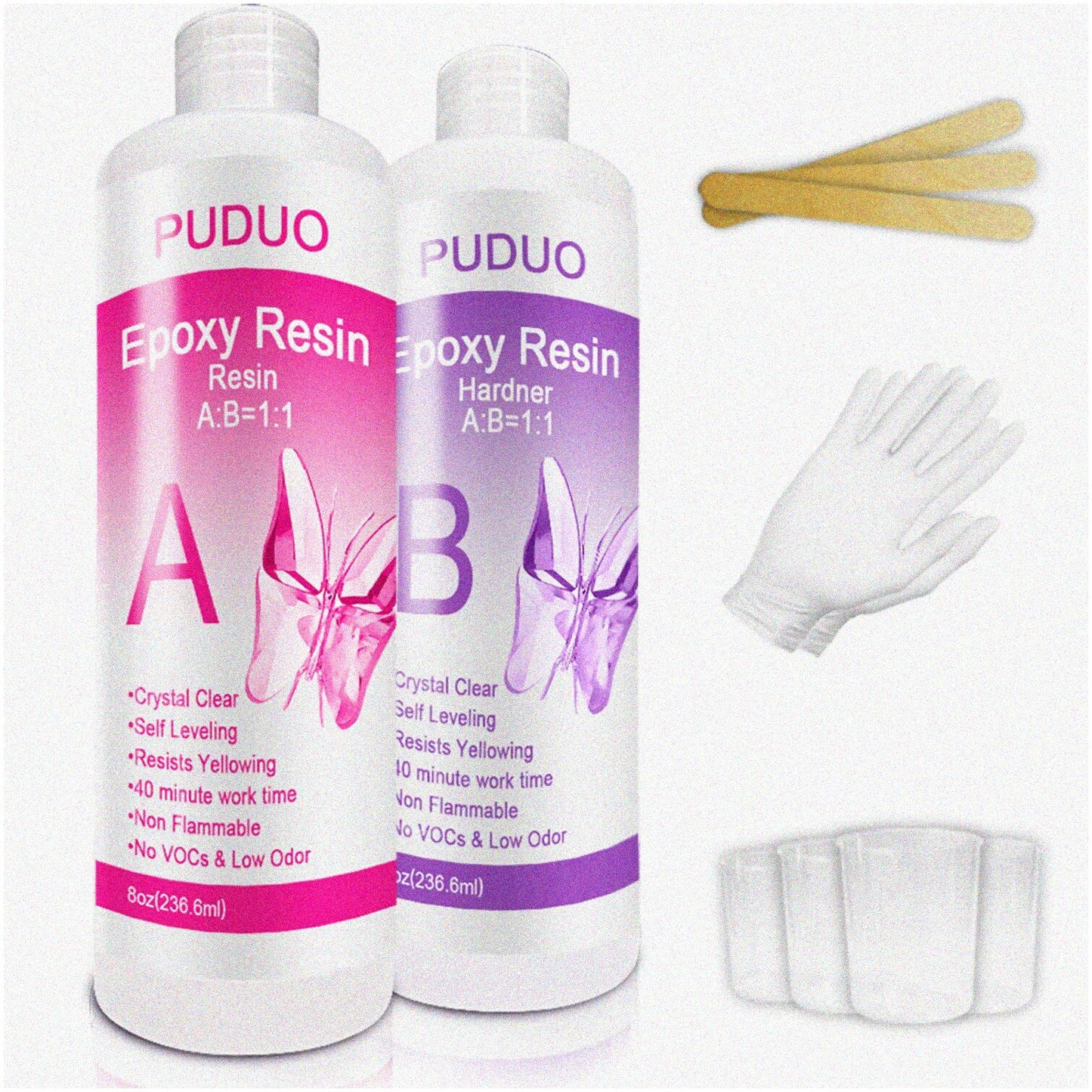Artisan's Choice 16oz Clear Epoxy Resin Kit for Art and Jewelry