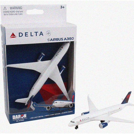 White A350 Single-Plane Model for Collectors and Play