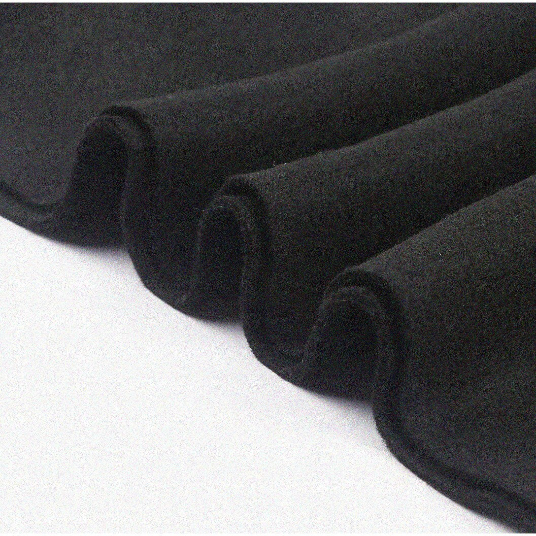Black Felt Fabric 1 Yard 74 Inch Wide