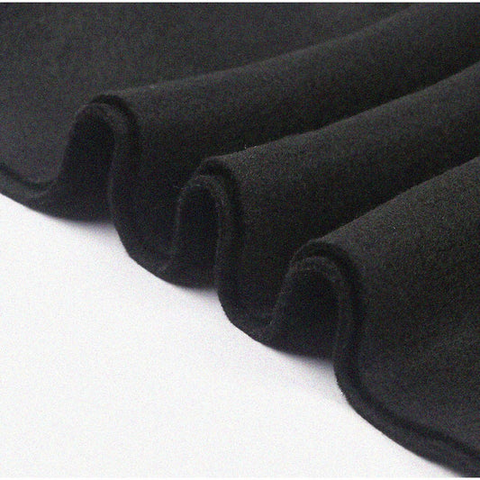 Black Felt Fabric 1 Yard 74 Inch Wide