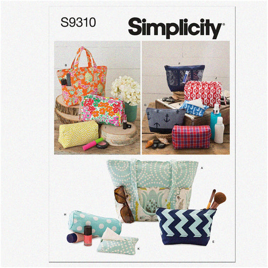 Cosmetic Couture Carryall Sewing Pattern White Max 50