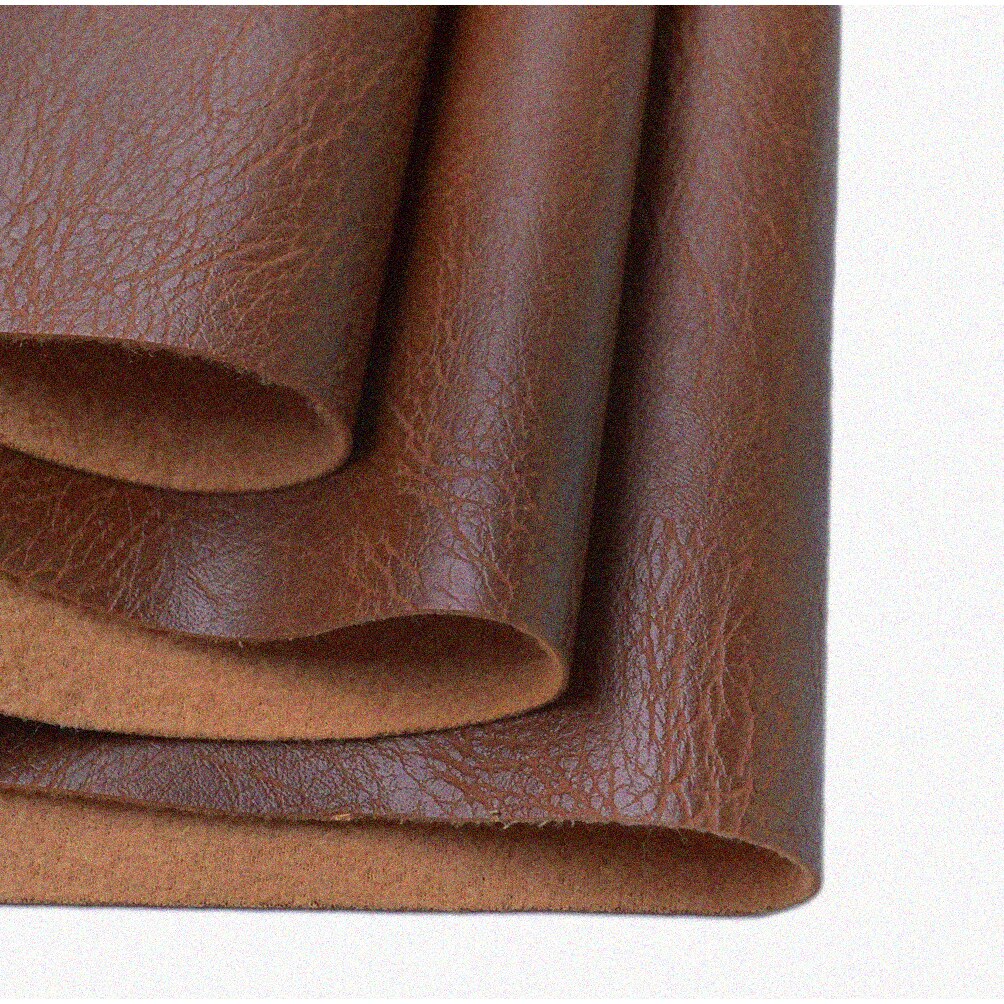 Brown Leather Fabric 1 Yard Upholstery for Furniture