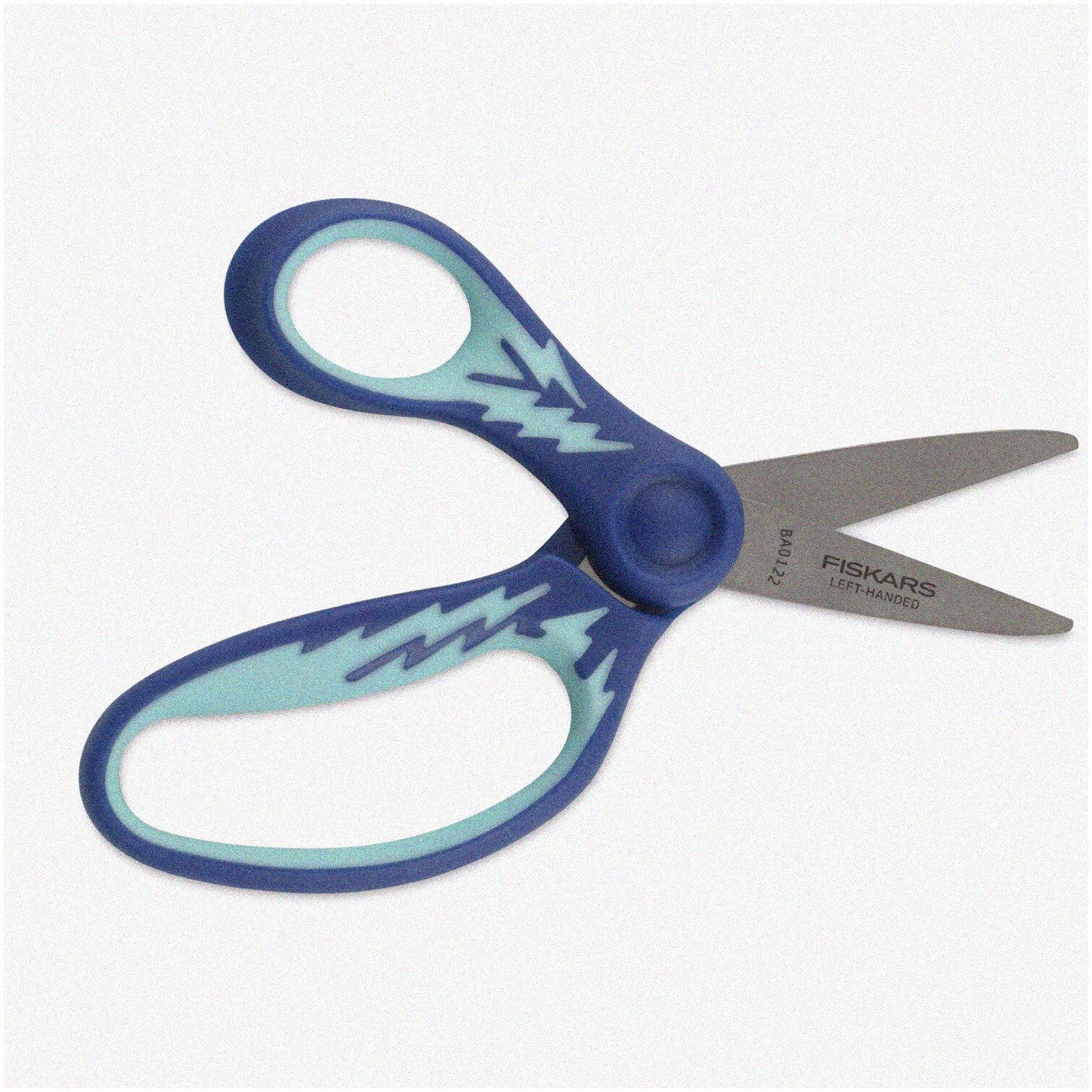 Blue Lightning Lefty Kids Scissors 5" Softgrip Pointed-Tip