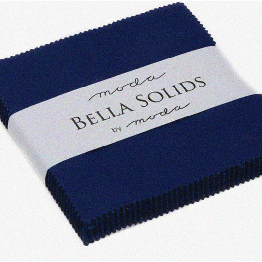 Blue Fabric Charm Pack 42 Squares 5"