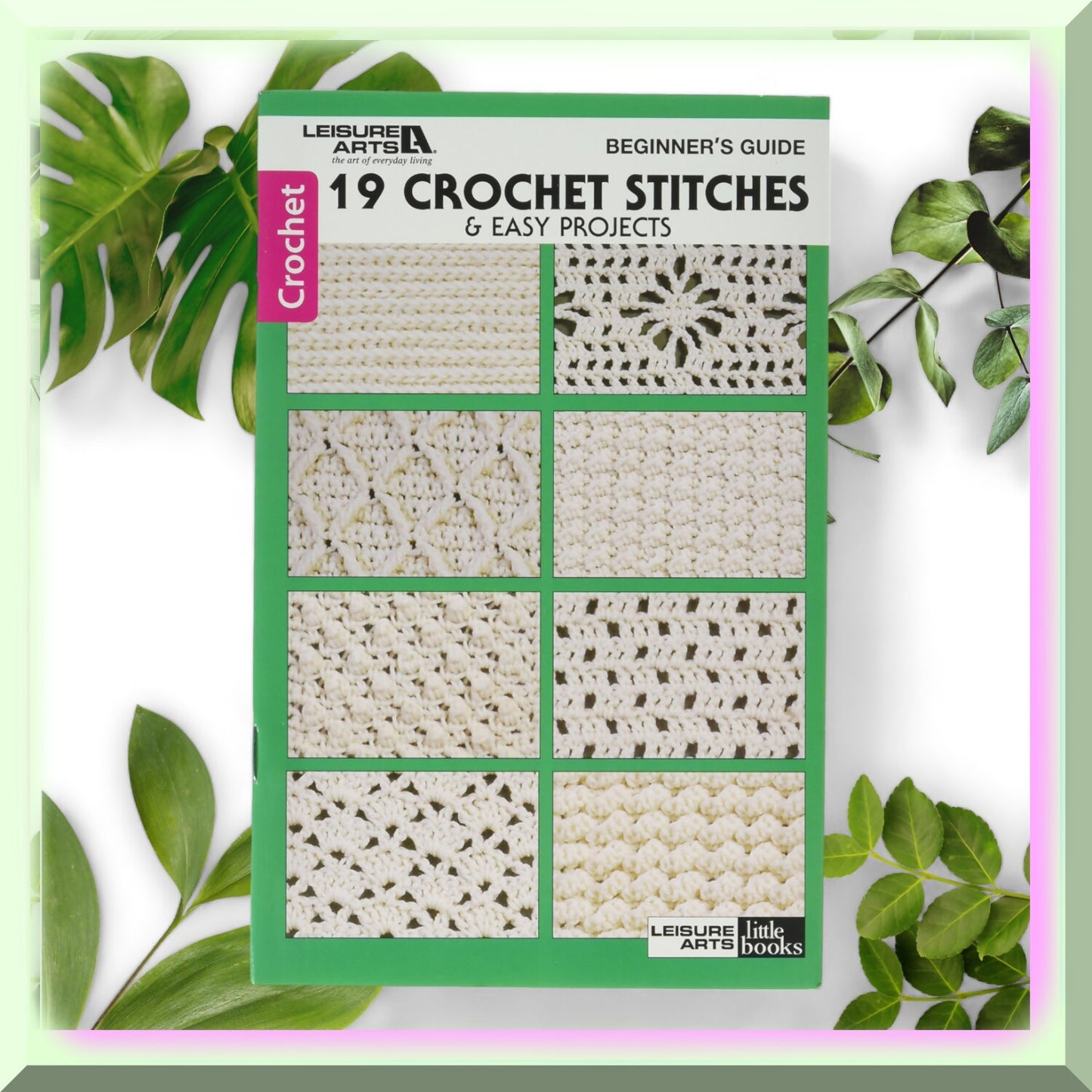 Crochet Starter Kit with 19 Stitches and Projects