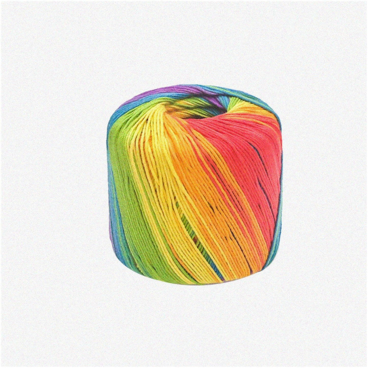 Rainbow Dreams 133M Gradient Cotton Yarn for Knitting