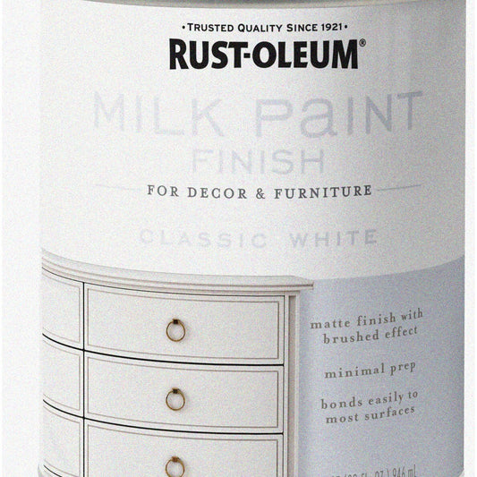 PureFinish Milk Paint Quart White 32 fl oz
