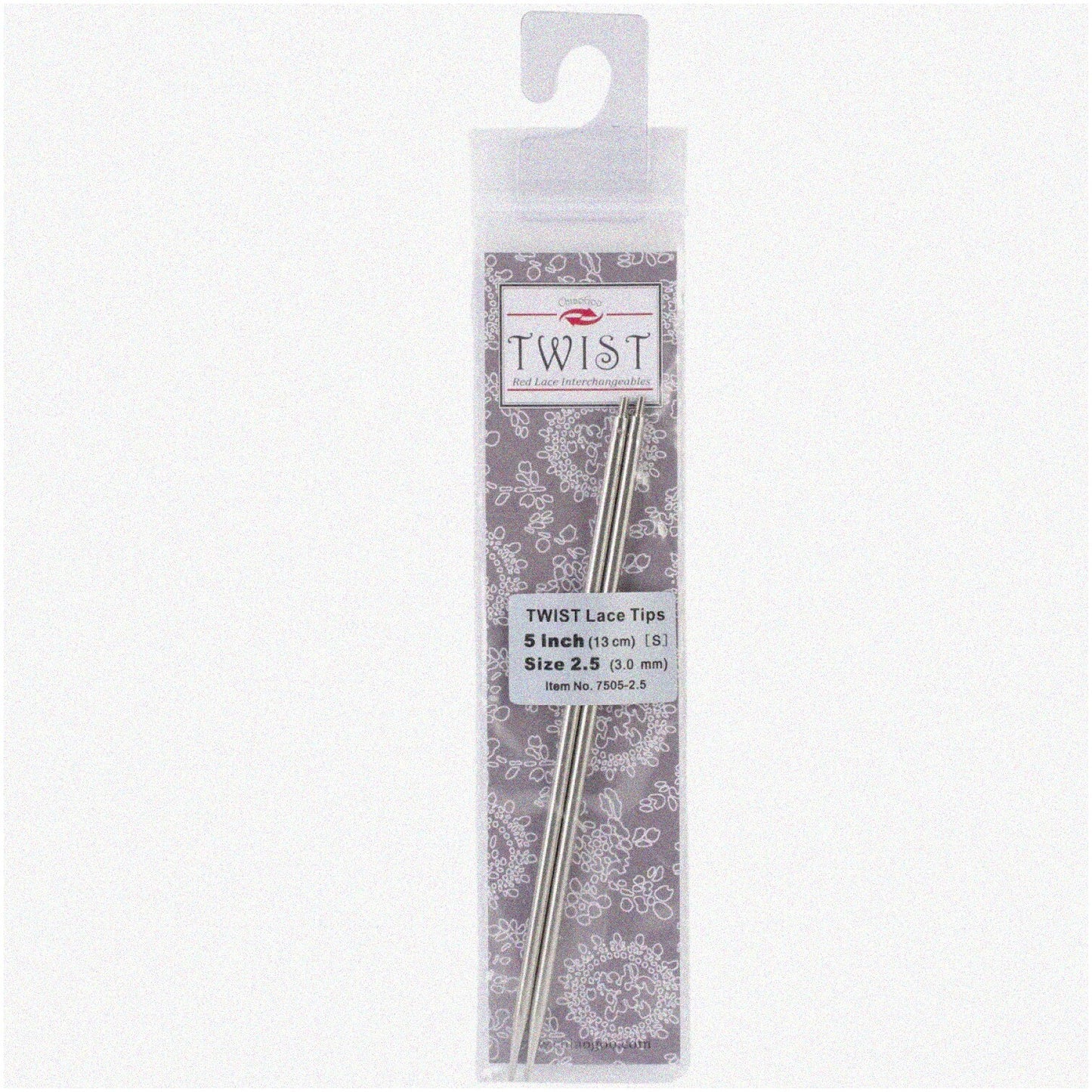 Twist & Lace Red Interchangeable Circular Needles 5-Inch