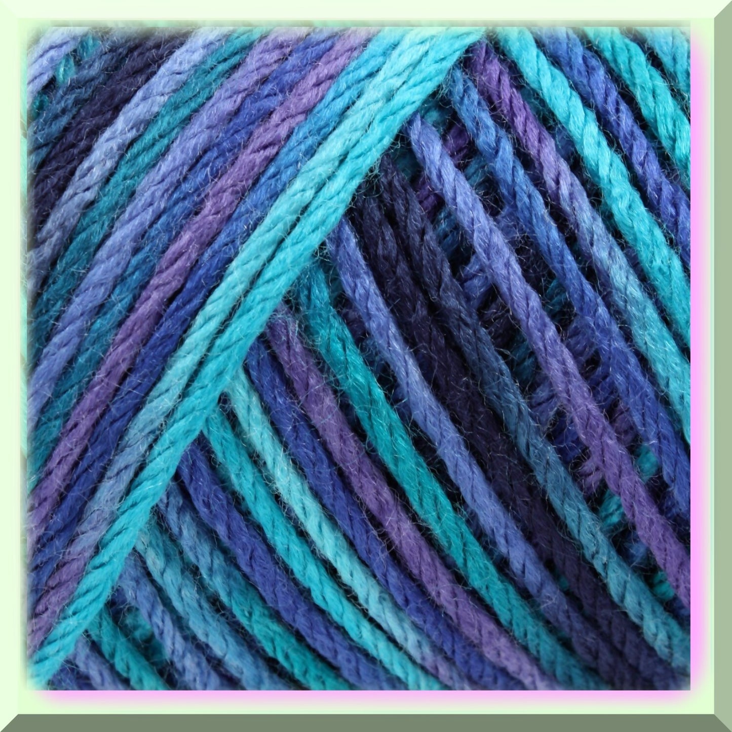 Oceanic Bliss Acrylic Yarn 5oz Medium Worsted Vibrant Colors
