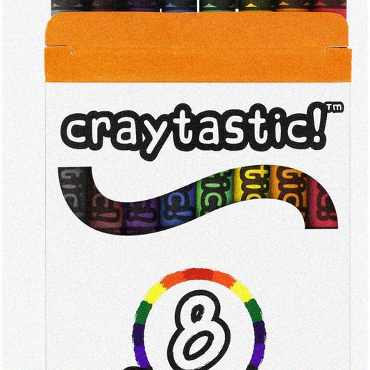 30 Boxes of Full-Size Crayons, 8 Colors per Box