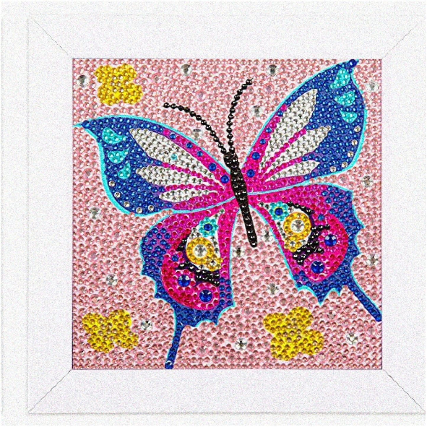 Butterfly Bliss 5D Diamond Painting Kit 6x6 inch