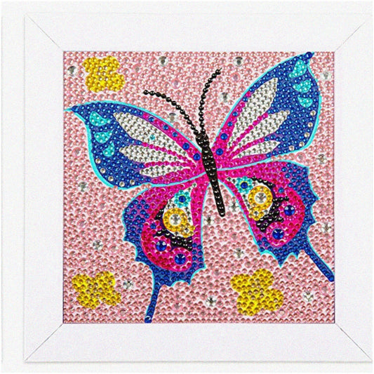 Butterfly Bliss 5D Diamond Painting Kit 6x6 inch