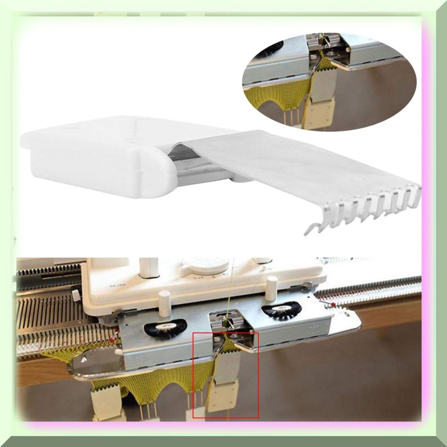 Heavy Claw Hangers Set for Knitting Machines, 5pcs