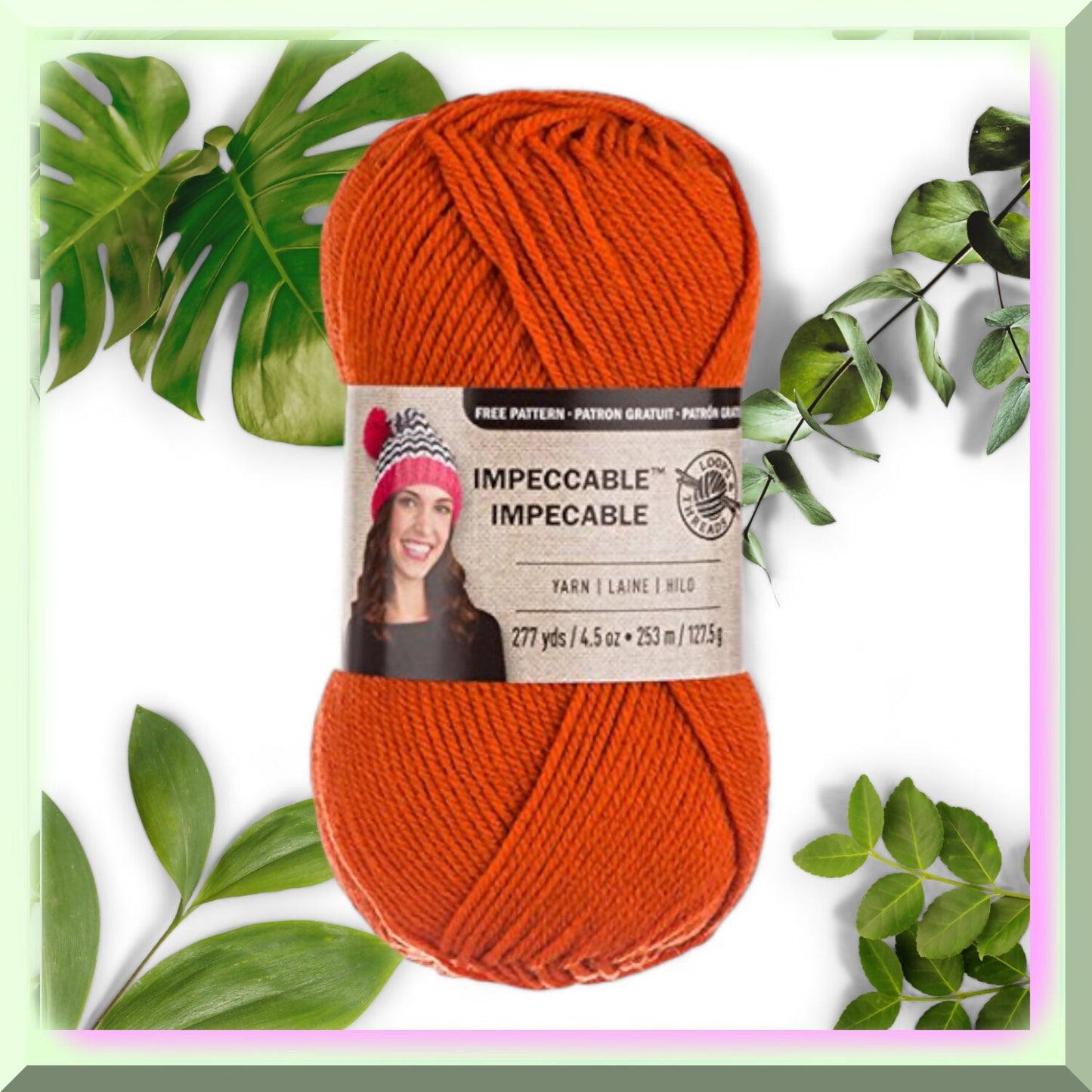 Pumpkin/Calabaza/Terracotta Yarn 4.5 oz Ball