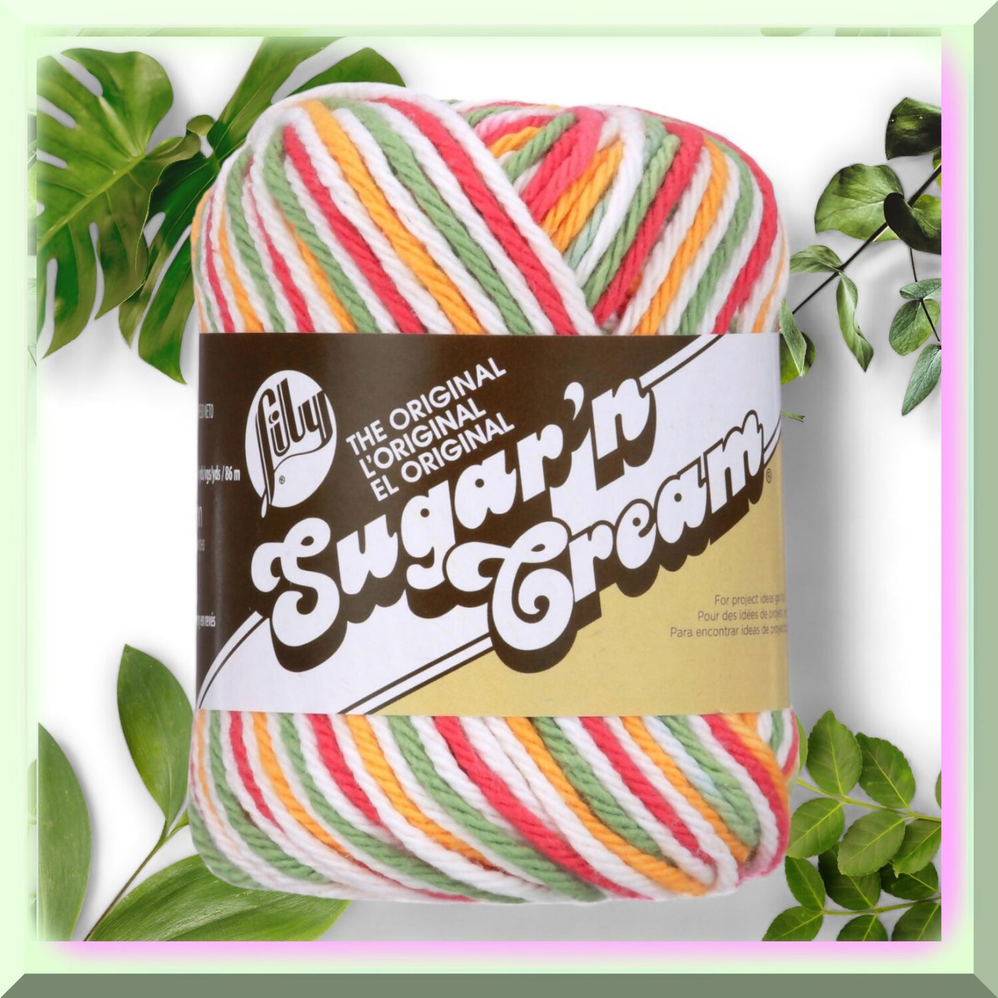Vibrant Cotton Yarn 2 oz for Crochet and Knitting