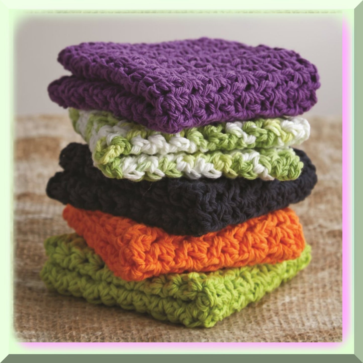 Purple Cotton Yarn - 2.5oz, Medium 4 Gauge