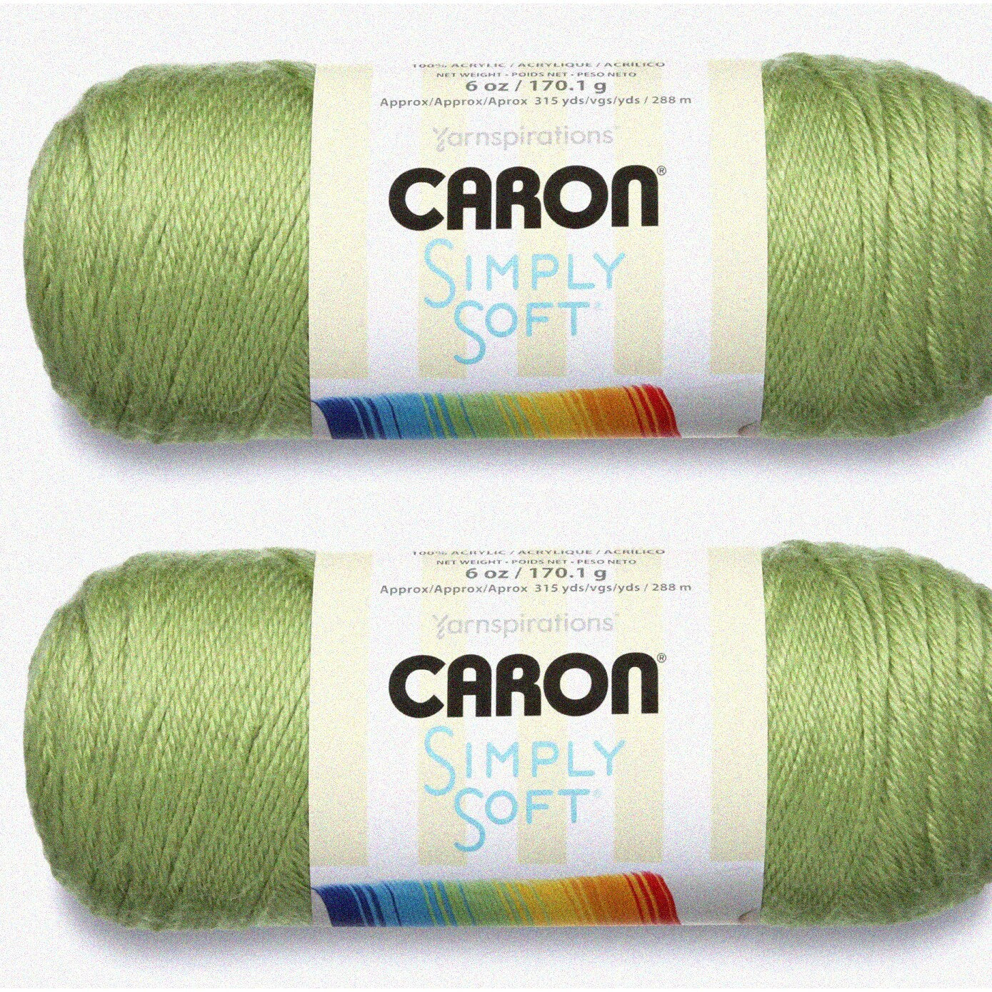 Pistachio Soft Yarn 2-Pack
