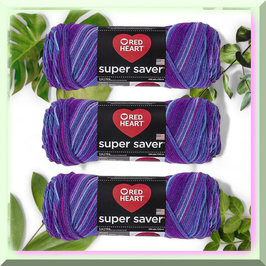 Grape Fizz Yarn Trio 3-Pack