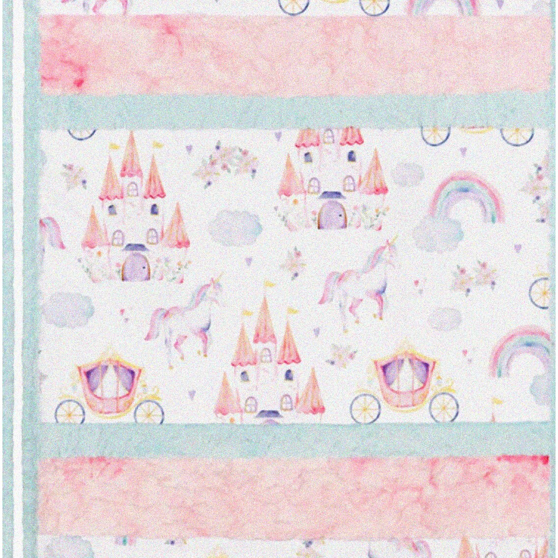 Dreamy Snuggle Haven Quilt Kit 28x37" with Plush Fabric