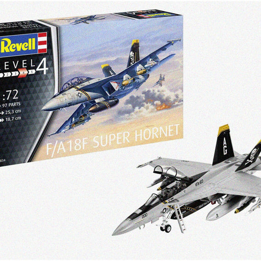 1:72 F/A-18F Super Hornet Model Kit