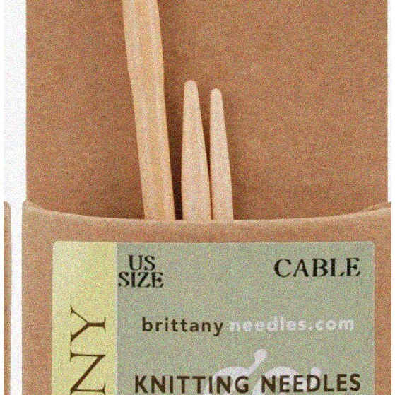 EcoTwist Cable Needles Natural Bamboo 3 Pack
