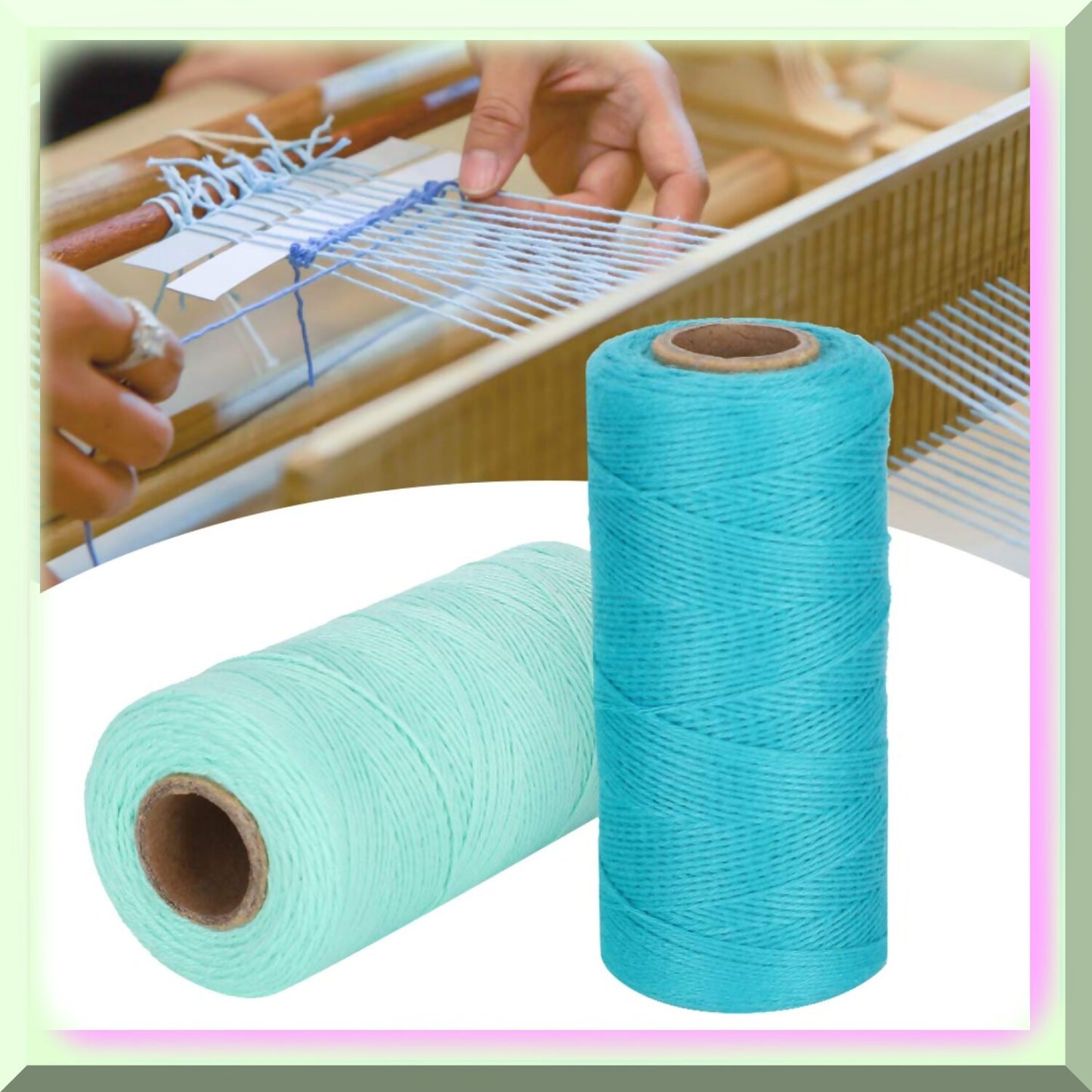 CottonCraft WarpTapestry 2 Rolls Cotton Yarn 8/4